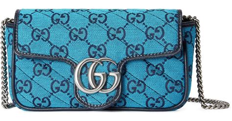 multicolor gucci bag|blue gucci beauty bag.